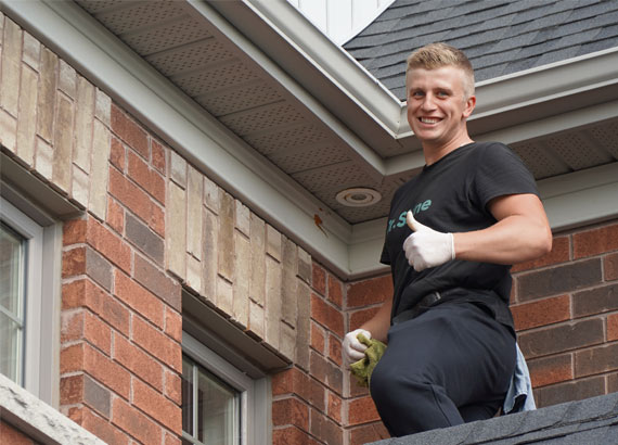EAVESTROUGH CLEANING